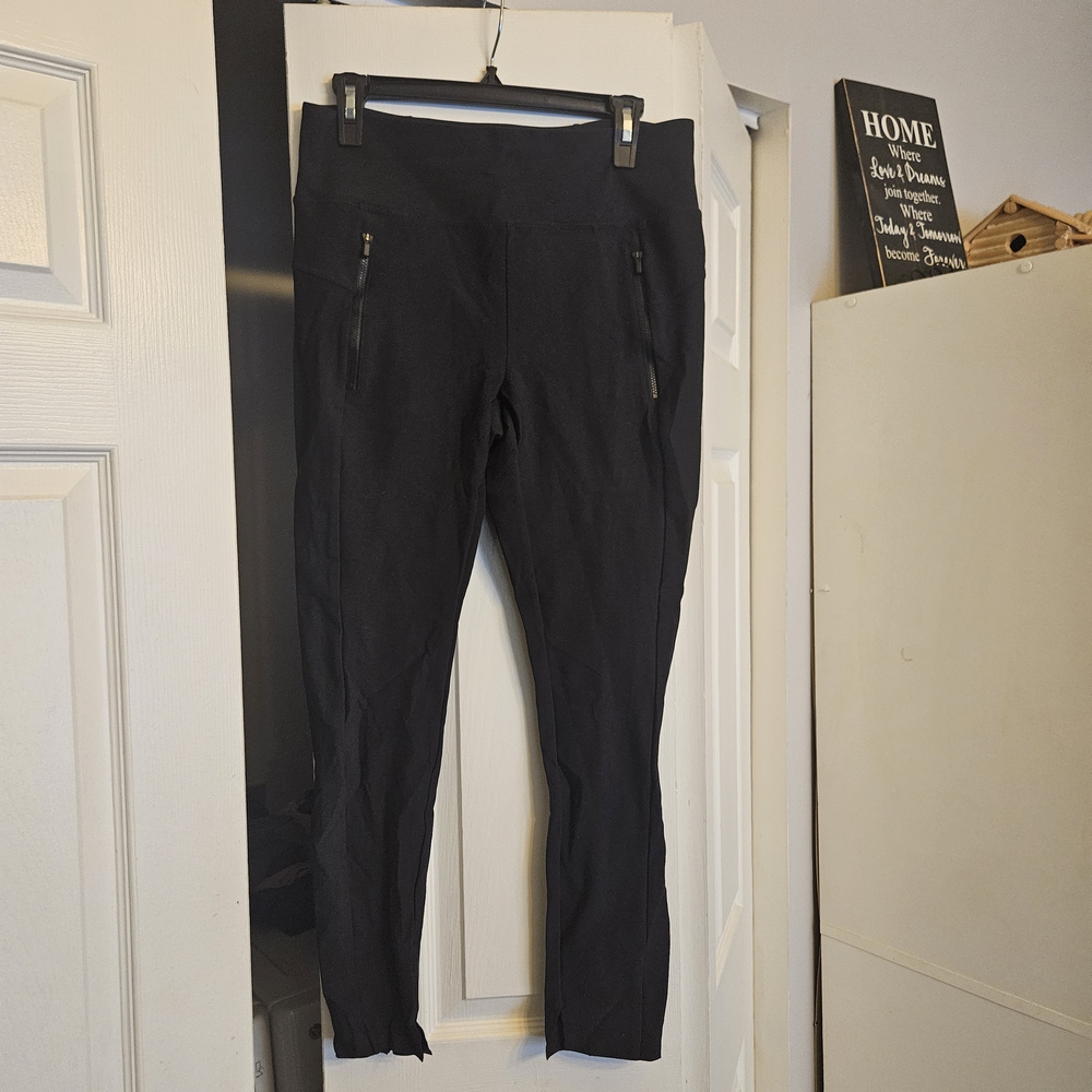 Athleta Black Straight Leg Pants